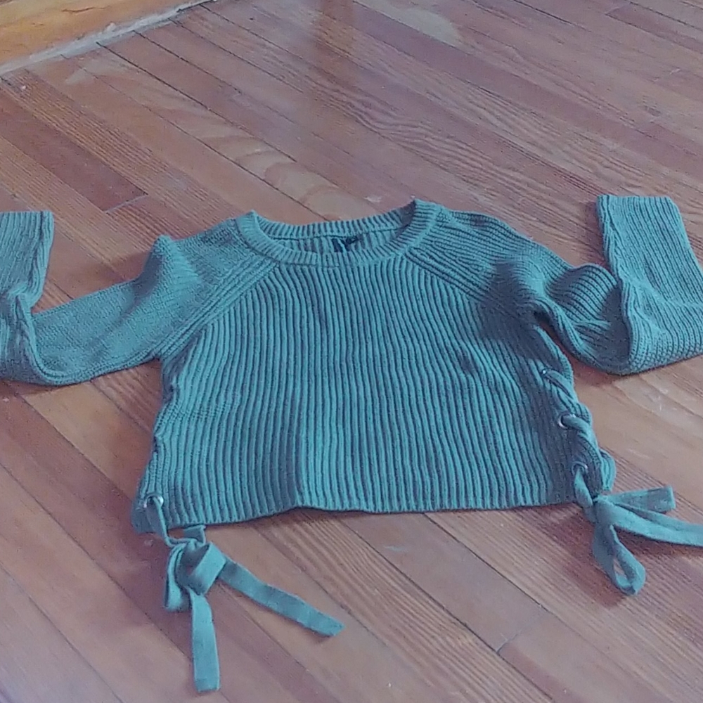 Green sweater